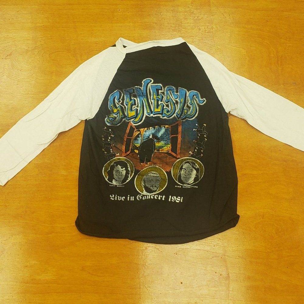 Vintage 1981 Genesis Tour T Shirt